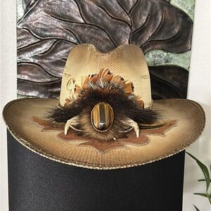 Charlie 1 Horse Tiger Eye Western Hat
